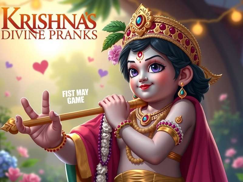Krishna's Divine Pranks Game Cover